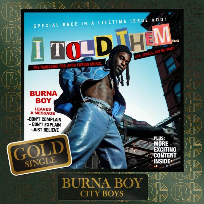 JUST IN 🚨🤯 Burna Boy's "City Boys" Sparks Outrage with Gold Cert!