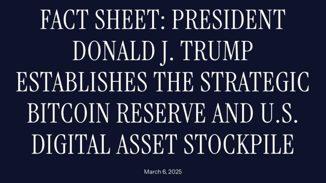 JUST IN 🚨: Trump Signs EO for Controversial Bitcoin Reserve!