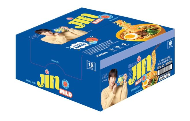 "Jin's Controversial Face on Ramen Box Sparks Global Debate!"
JinxOTOKI JinxJinRamen