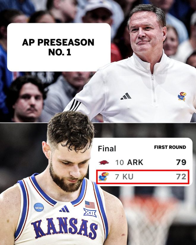 Kansas Shockingly Falls: History Repeats with First-Round Loss!