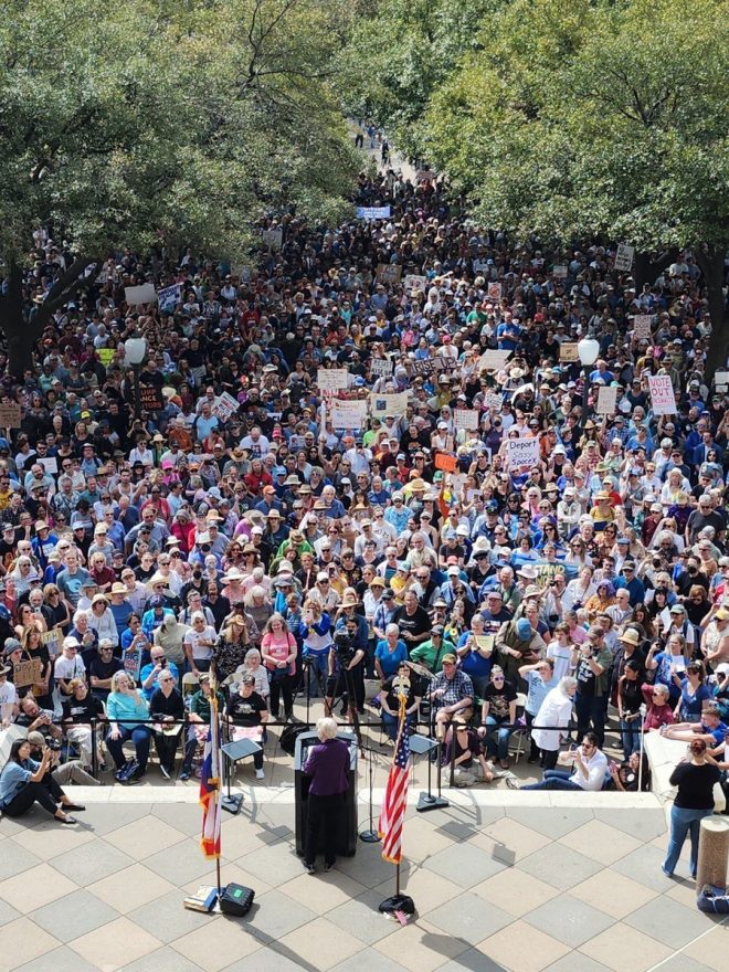 Massive Austin Rally: Warren Leads Anti-Trump, Musk Uprising!