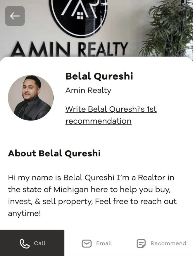 Michigan Real Estate Agent Belal Qureshi Urges Followers to Shoot ICE Agents