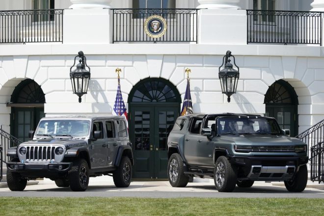Outrage as Trump Showcases Teslas, Ignoring Biden's EV Summit!
