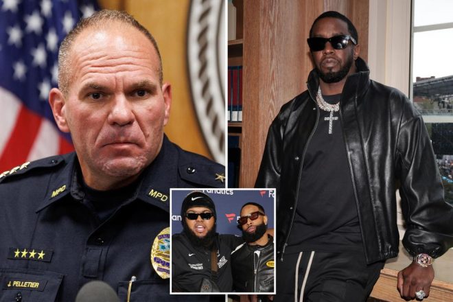 Police Chief Accused of Covering Up Diddy, Beckham Gang Rape!