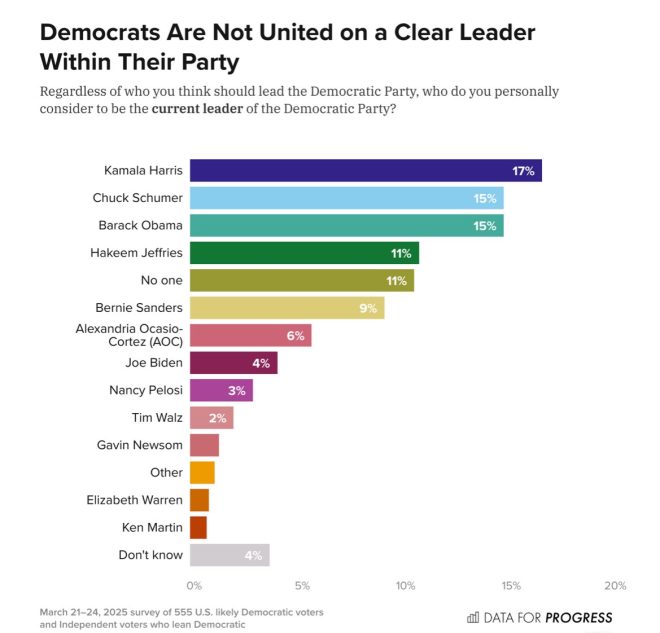 Poll Shocker: Kamala Harris Declared Leader by Democrats!