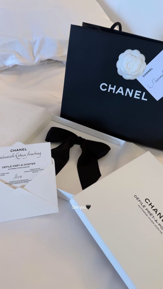 Rebecca's Daring Reveal at Chanel PFW25 Sparks Outrage!