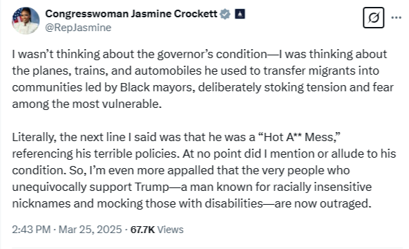 Rep. Crockett's "Hot Wheels" Remark Sparks Outrage and Debate!