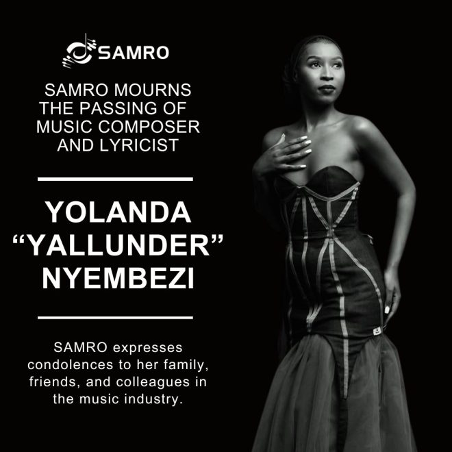 SAMRO Mourns the Death of Talented Composer Yolanda Nyambezi