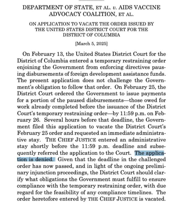 SCOTUS Shocks Nation: Trump’s $2B Aid Cut Bid Rejected 5-4!