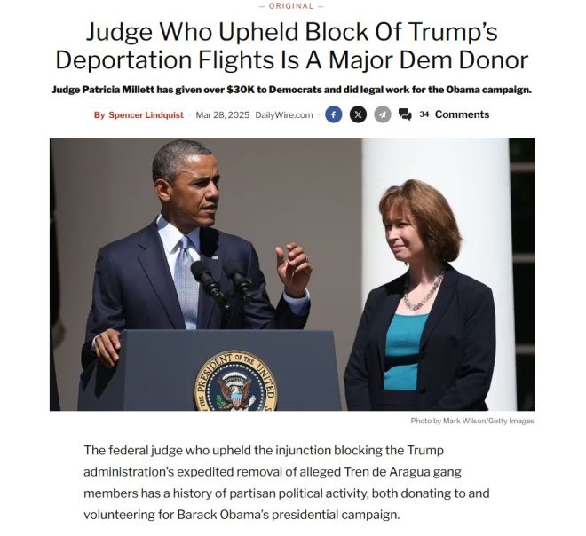 SHOCKING: Judge Who Blocked Trump’s Deportation Linked to Obama!