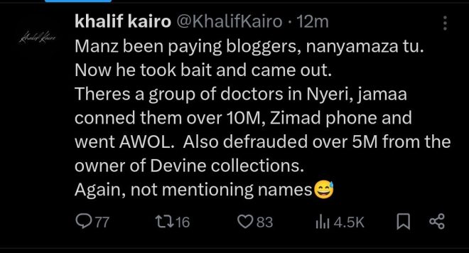 Shocking Exposé: Khalif Kairo Caught Lying About Divine Collections!