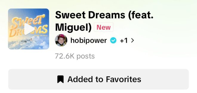 Shocking TikTok Trend: J-Hope's Sweet Dreams Sparks 72.6K Posts!