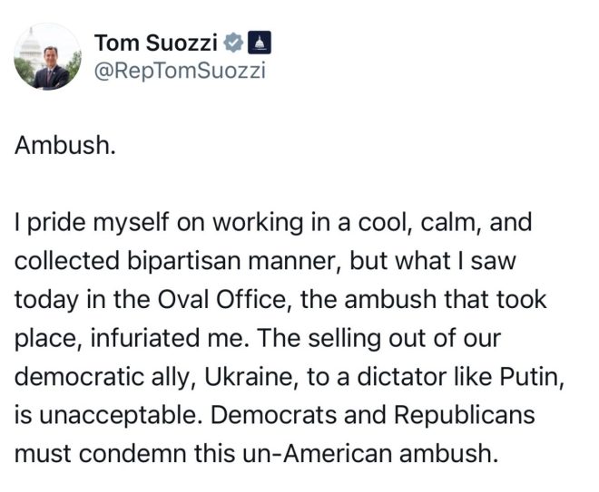 Suozzi's Fierce Attack: Trump’s Antics Called Childish and Risky!