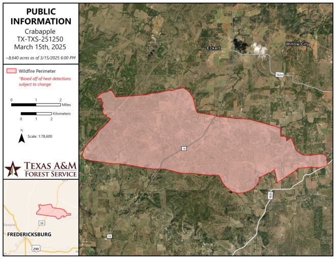 Texas Wildfire Rages: 8,600 Acres Burned, 500 Evacuated as Emergency Crews Struggle to Contain