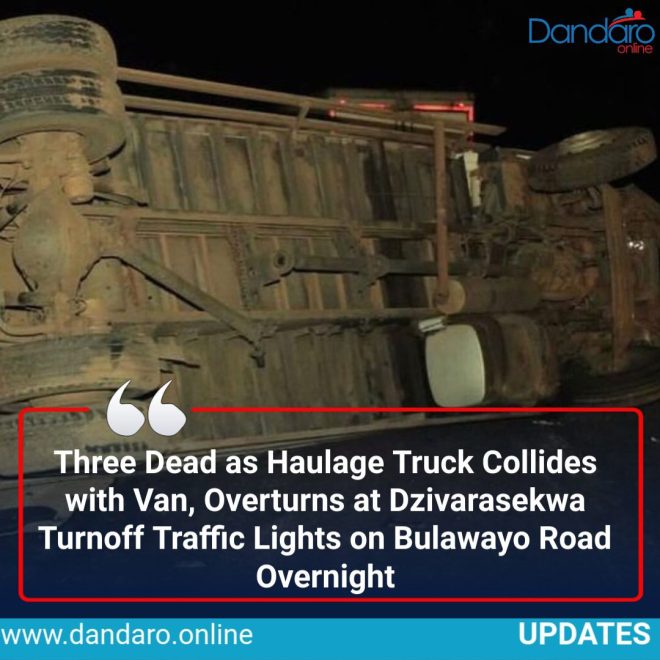 Tragic Death: 3 Lives Lost in Dzivarasekwa Truck Collision