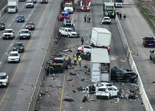 Tragic Death in Austin: 5 Lives Lost in Horrific 17-Car Pileup