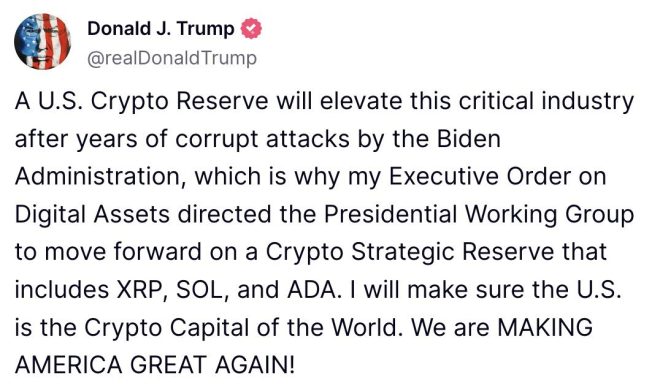 🚨 Trump Shocks Nation: US to Build Crypto Strategic Reserve!