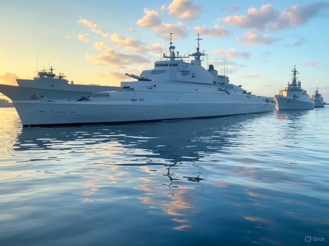 Trump Unveils USS Elon Musk: Battleship Funded by Billionaires!