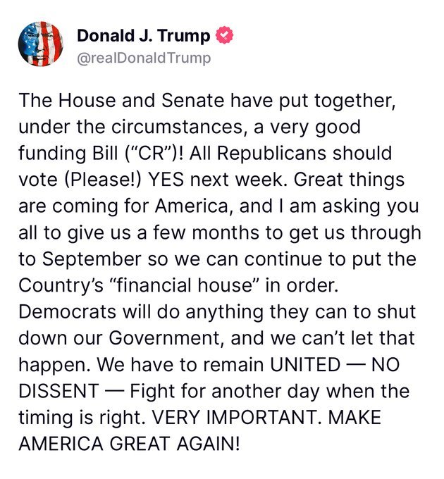 Trump's CR Demand: Will Democrats Block Financial Stability?