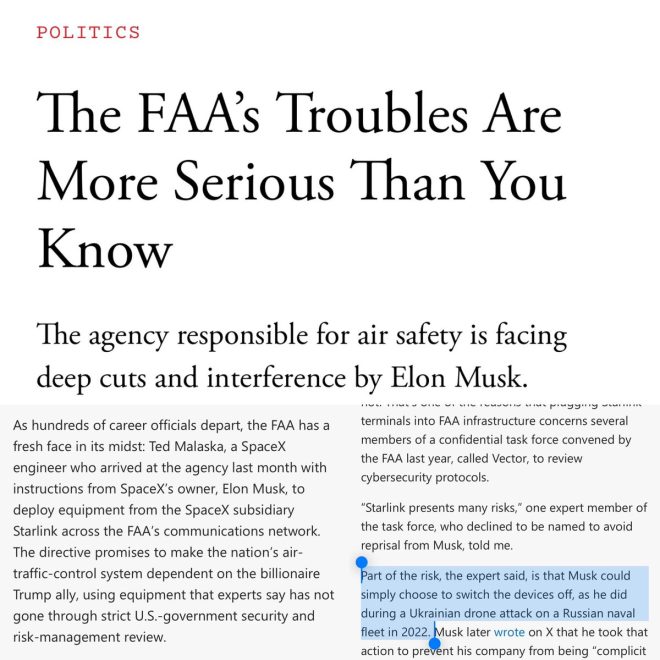 Trump’s Deal with Musk: Air Traffic Control at Risk of Shutdown?