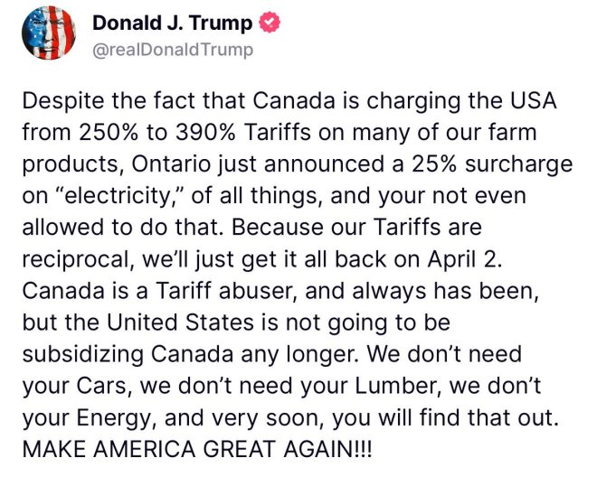 Trump's Fiery Warning to Canada: "America Won't Be Bullied!"