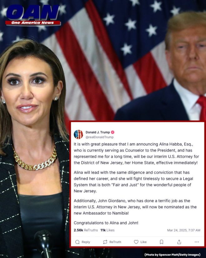 Trump's Shocking Move: Alina Habba as Interim NJ U.S. Attorney!