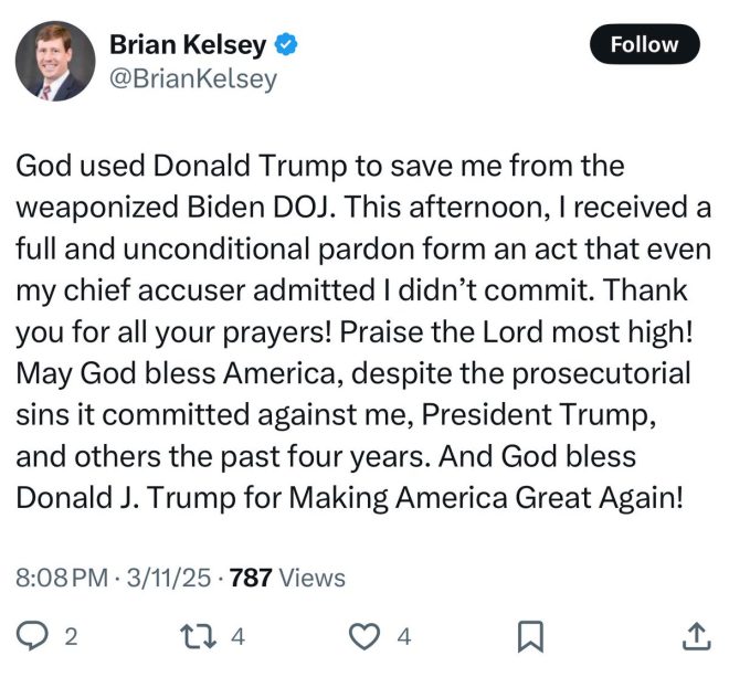 Trump's Shocking Pardons: Kelsey Freed from Federal Crimes!