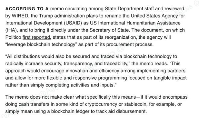 USAID's Shocking Plan: Blockchain for Global Aid Distribution!