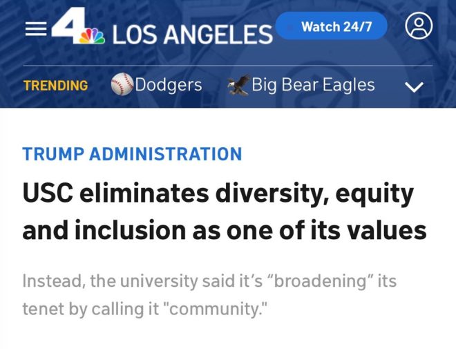 USC Shocks Nation: DEI Values Removed, Outrage Ensues!
