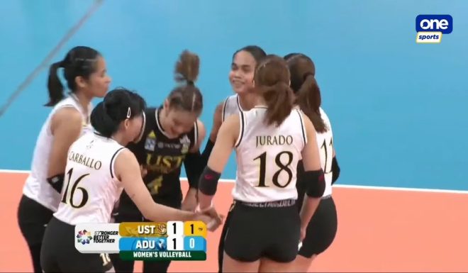 UST Golden Tigresses Triumph in Volatile Match Against Adamson!