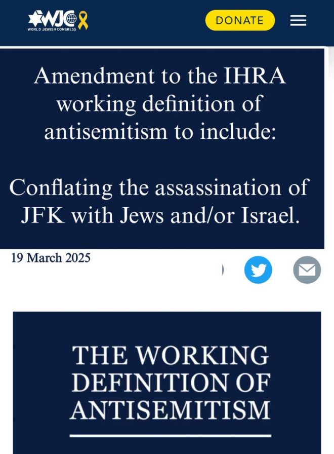 WJC's Shocking Move: JFK Assassination Now Tied to Antisemitism!