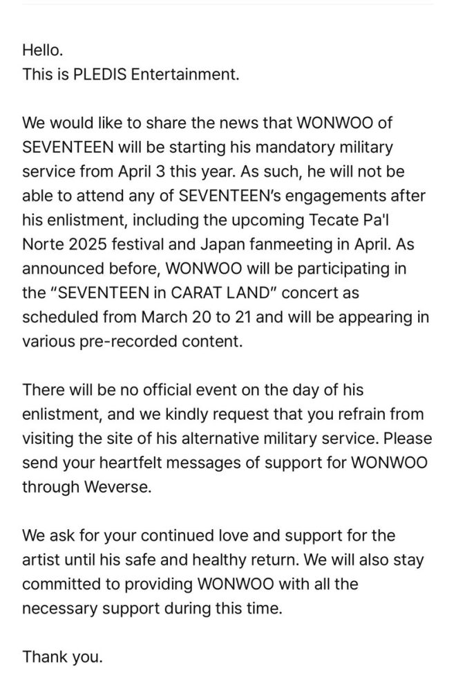 WONWOO's Military Service Sparks Outrage: Fans Divided!