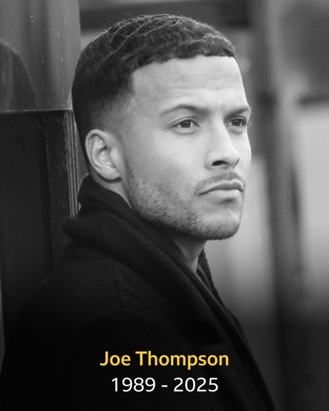 Death of Former Footballer Joe Thompson at Age 36