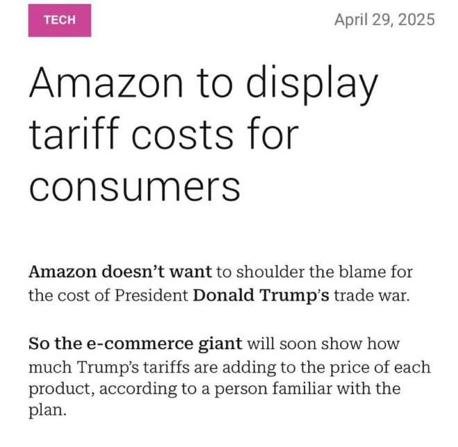 Amazon to Expose Trump Tariffs: Shocking Price Hikes Revealed!