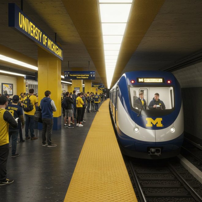Ann Arbor's Underground Rail Sparks Fury Over Gameday Traditions!