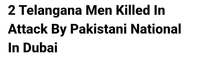 BREAKING: 2 Indians KILLED by Pakistani Amid Religious Fury in Dubai