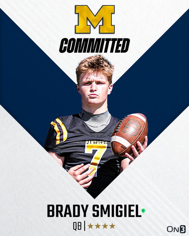 🚨BREAKING🚨 4-Star QB Brady Smigiel Shocks FSU, Chooses Michigan!