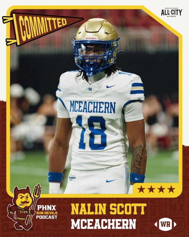 BREAKING: Arizona State Stuns Fans with 4⭐️ WR Nalin Scott!