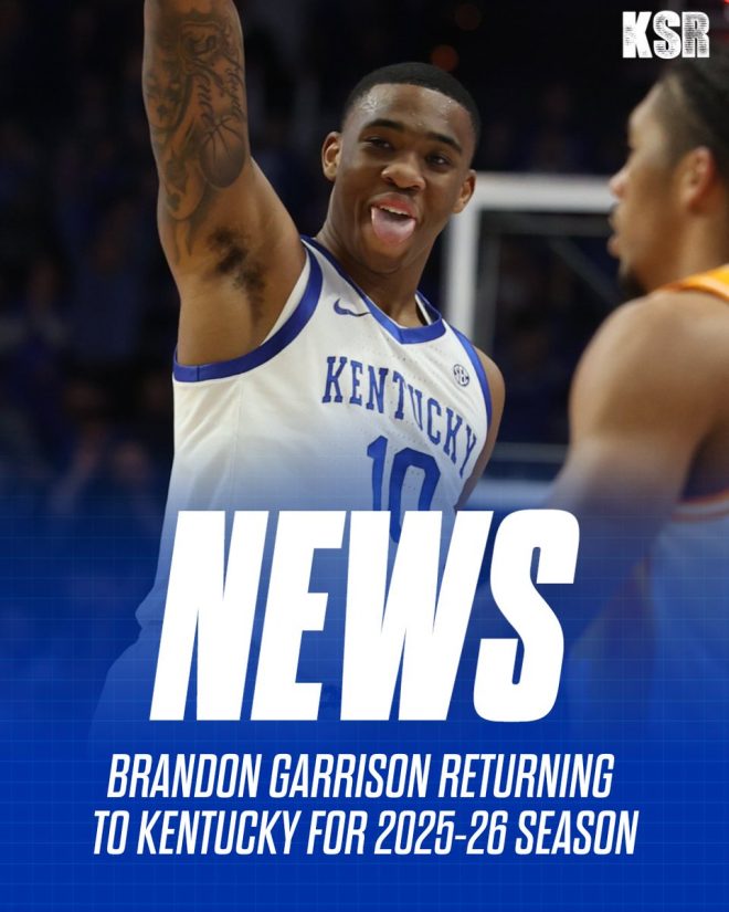 BREAKING: Brandon Garrison’s Shocking Return to Kentucky Raises Eyebrows!