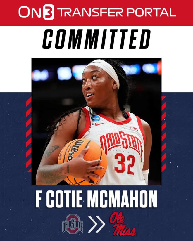BREAKING: Cotie McMahon's Shocking Transfer to Ole Miss!