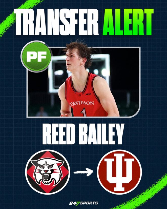 BREAKING: Davidson Star Reed Bailey Shocks Fans with Indiana Move!