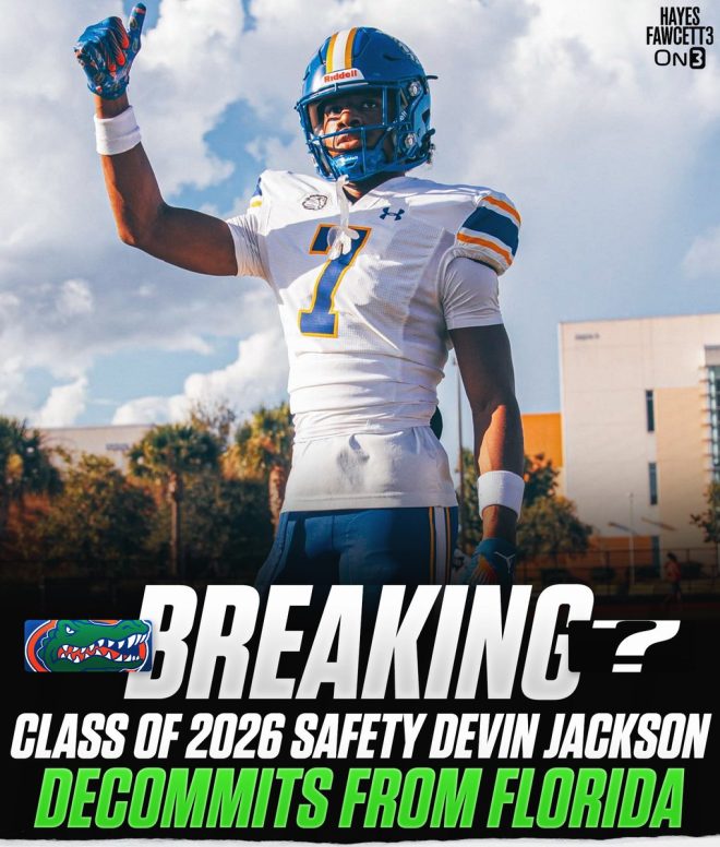 BREAKING: Devin Jackson Ditches Gators—Shocking Decommitment!