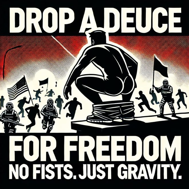 BREAKING: "Drop a Deuce for Freedom" Sparks Outrage Nationwide!