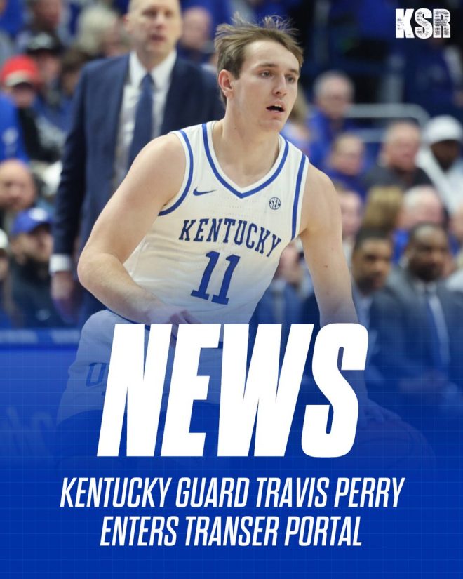 BREAKING: Kentucky's Travis Perry Shocks Fans by Entering Transfer Portal!