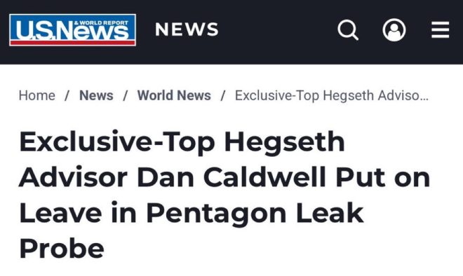 🚨BREAKING: Pentagon Scandal! Top Adviser Caught in Leak Probe!