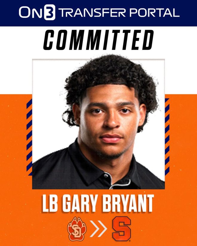 BREAKING: South Dakota LB Gary Bryant Shocks Fans with Syracuse Move!