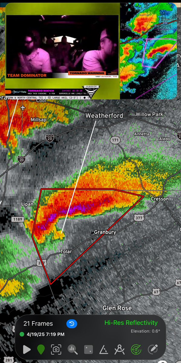 BREAKING: Tornado on the Ground Near Granbury, Texas—Chaos Ahead!