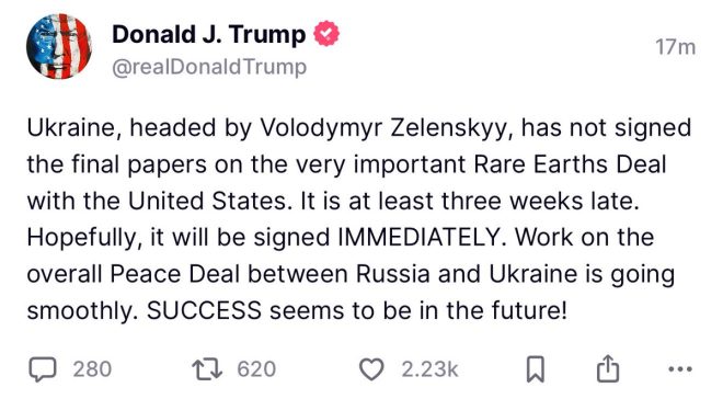 BREAKING: Trump Slams Zelenskyy Over Delayed Rare Earths Deal!