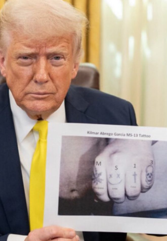 BREAKING: Trump's Shocking MS-13 Tattoo Photo Stirs Outrage!