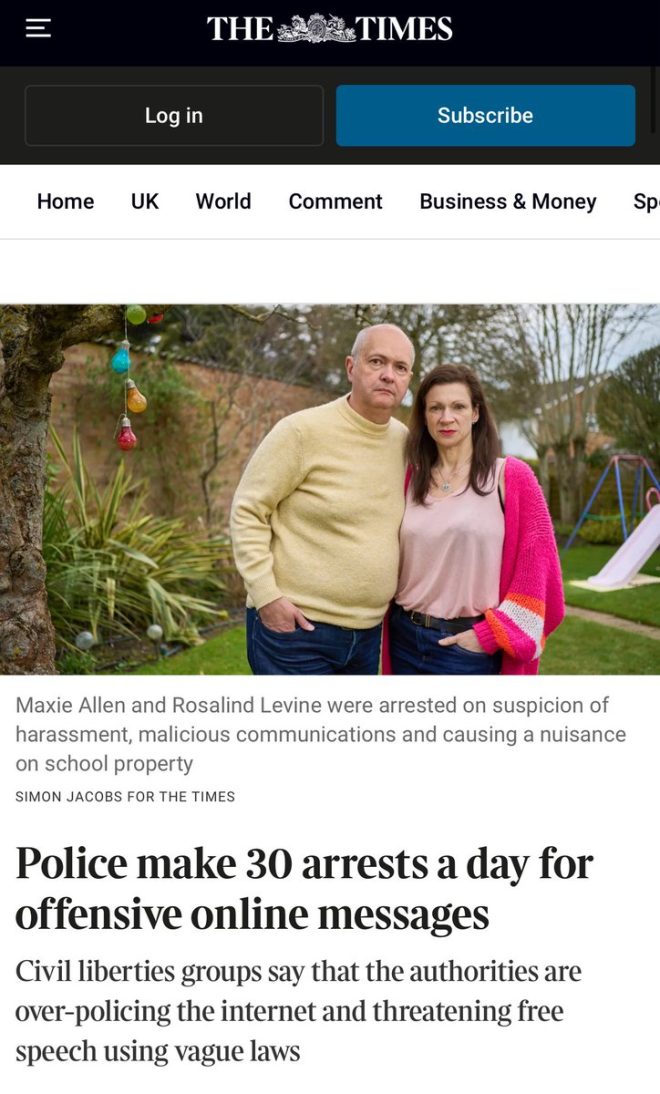 🚨BREAKING: UK Police Arrest 30+ Daily for 'Offensive' Social Posts!